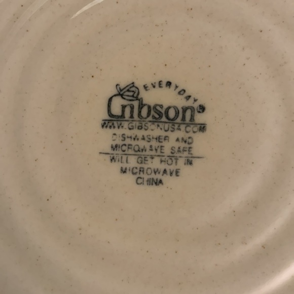 Vintage Gibson Everyday Ocean Fruit Pattern Dinner Plate - Picture 2 of 2